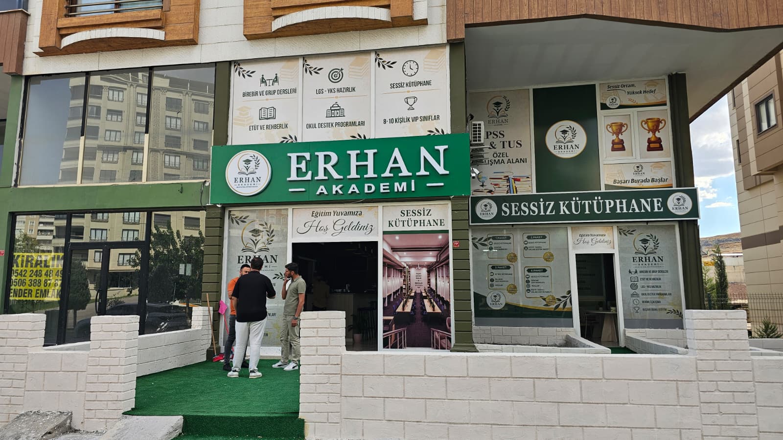 Erhan Akademi kurumsal bina girişi